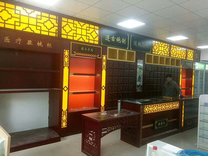 专业药品展示柜,展柜哪家好,展厅展示柜定制.jpg